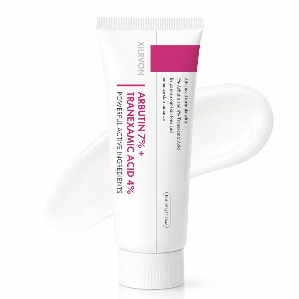 Arbutin 7% + Tranexamic Acid 4% Cream with Niacinamide 1% for Dark Spots & Pigmentation Concerns. Uneven Skin Tone – Moisturizing. Non-Irritating Skin Barrier Care for Sensitive Skin. 1.76 oz : Beauty & Personal Care