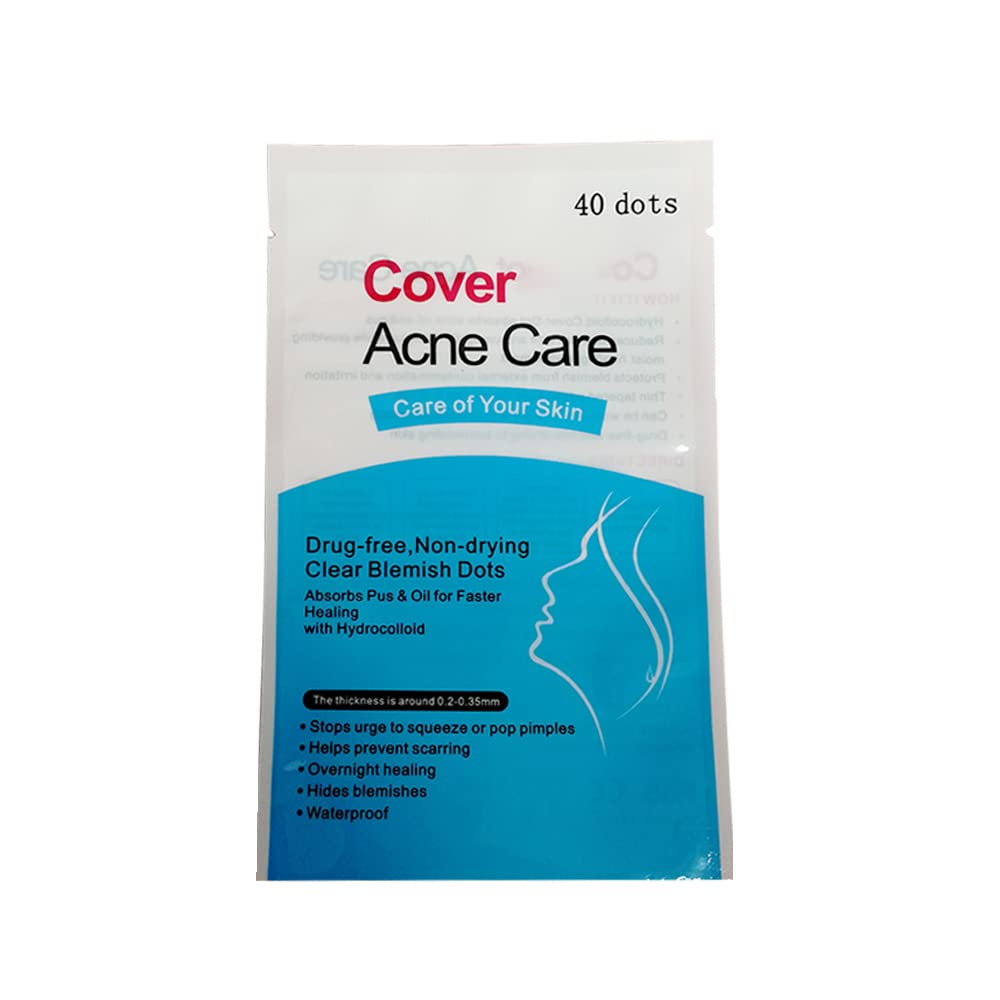 AGRCARE Hydrocolloid Acne Pimple Patch for Face. Zit Patch. Acne Dots. Clear Acne Stickers