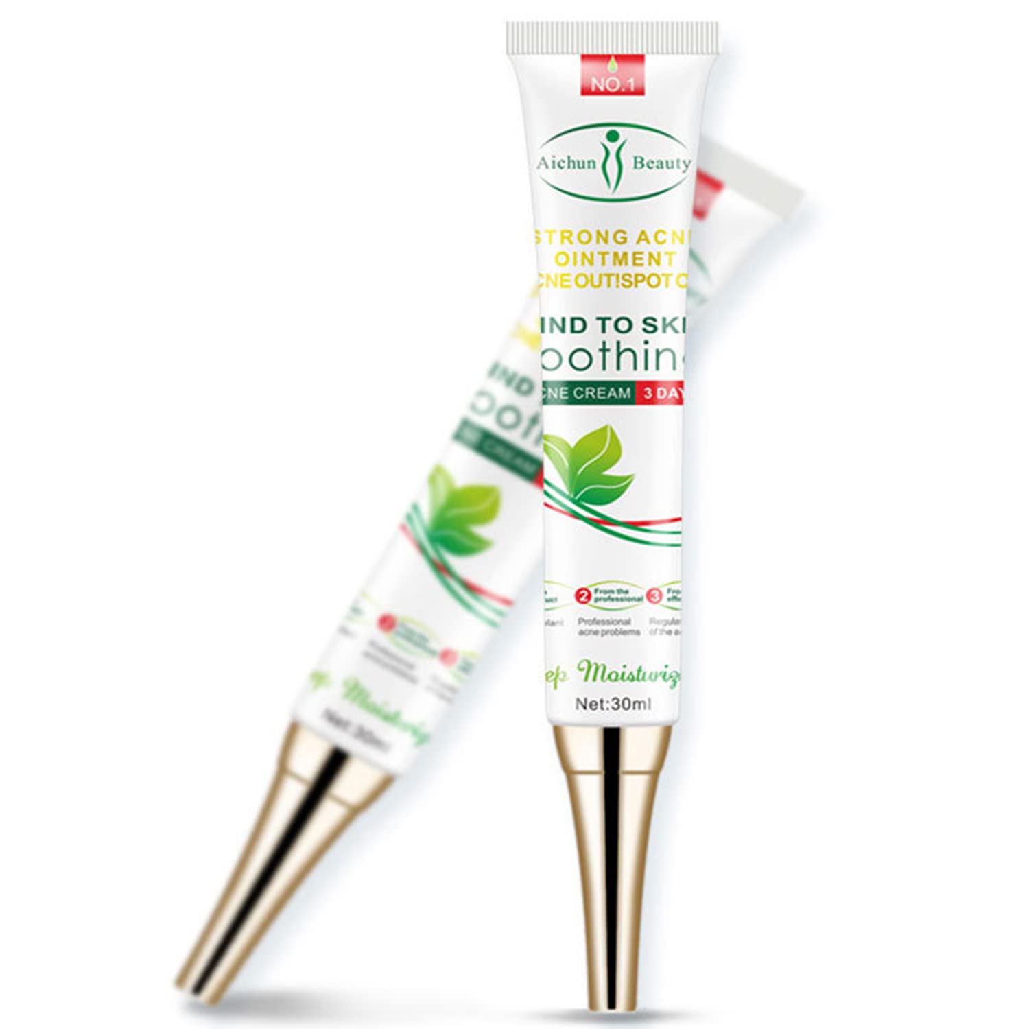Face Acne Cleaning Cream Skin Care Remove Repair Comedone Pimple Acne Face Acne Cream 30ml/1.0fl.oz : Beauty & Personal Care