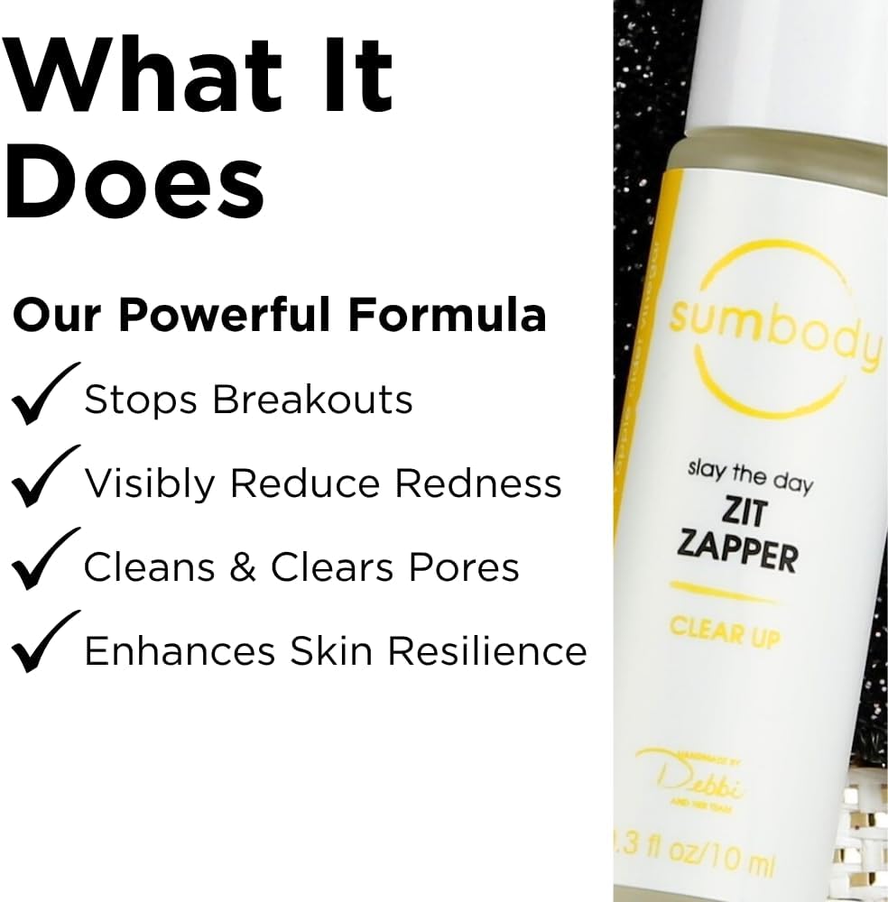 Effective Acne Treatment for Face - Acne Drying lotion - Removes Acne and Redness - Eliminating Zits - Pimple Drying Lotion 1 Fl oz