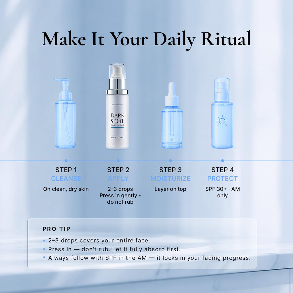 EnaSkin Dark Spot Corrector for Face & Body - 5% Tranexamic Acid. Niacinamide & Acid-Free Renewal Peptide - Hyperpigmentation. Melasma & Sun Spot Treatment. Gentle for Sensitive Skin. 1.01 fl oz : Beauty & Personal Care