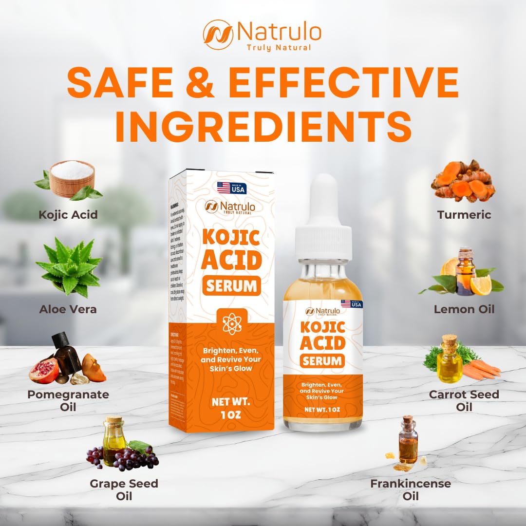 Acid Serum – Dark Spot Remover for Face & Body – Skin Brightening for Spots. Hyperpigmentation. Discoloration – Facial Oil Reduces Acne. Scars. & Evens Tone – Dark Spot Correcting Glow Serum : Beauty & Personal Care