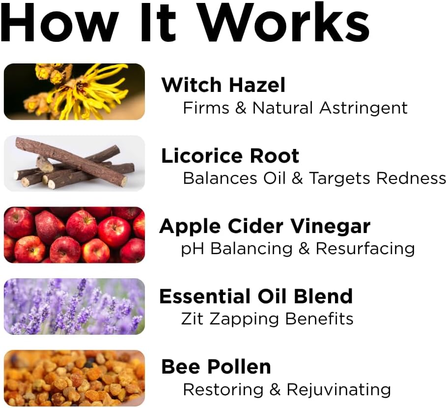 Sumbody Acne Serum for Face Zit Zapper - Blemish Pimple Reducer Women Men Teens. Facial Serum Acne Scars. Red Spot Remover & Pore Reducer Roll-On. Skin Care Formula Clear Skin. Made in USA : Beauty & Personal Care
