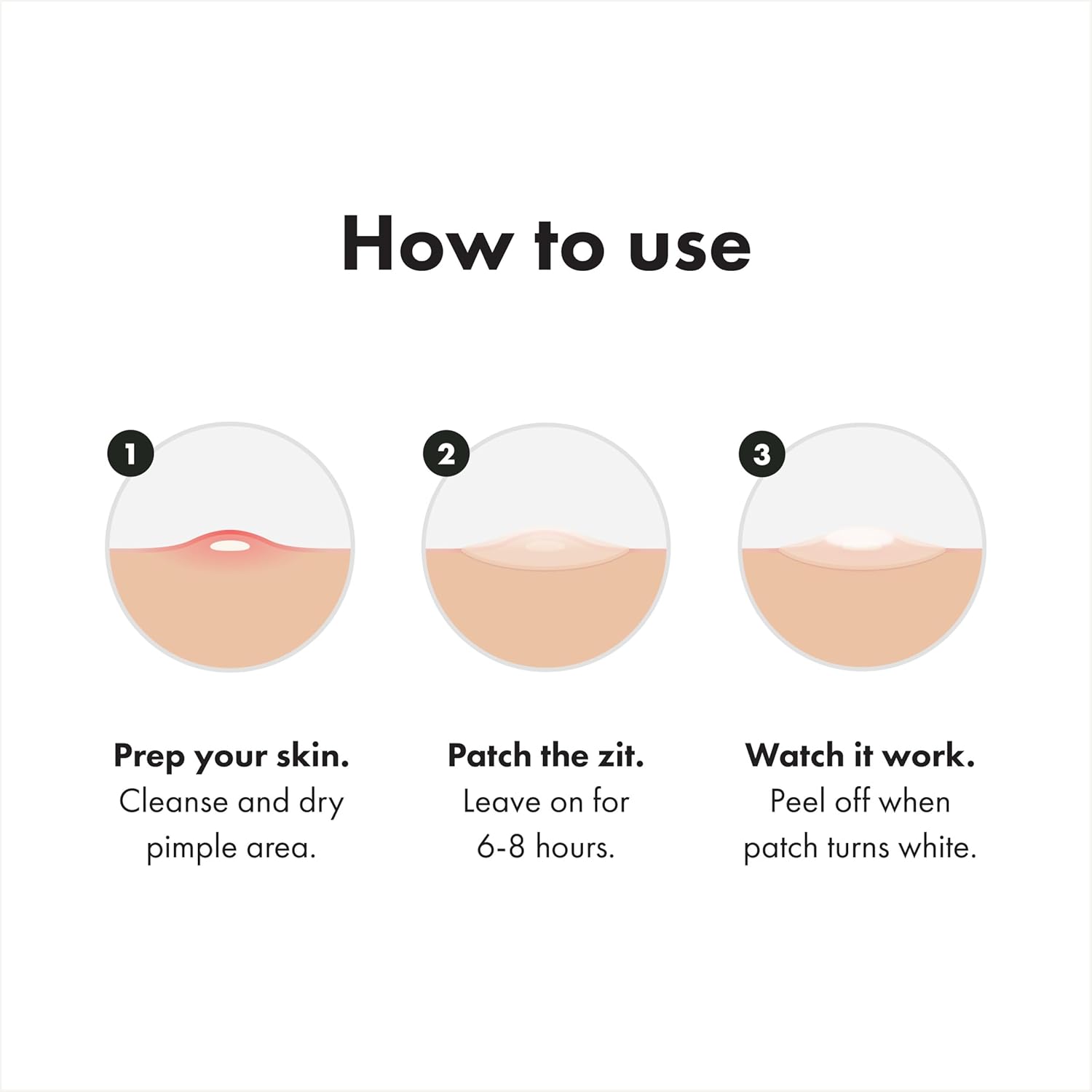 Mighty Patch™ Invisible+ Patch – The Barely-There Daytime Hydrocolloid Acne Pimple Patch for Covering Zits and Blemishes. Tapered Edges Designed to Blend Into Skin (72ct)