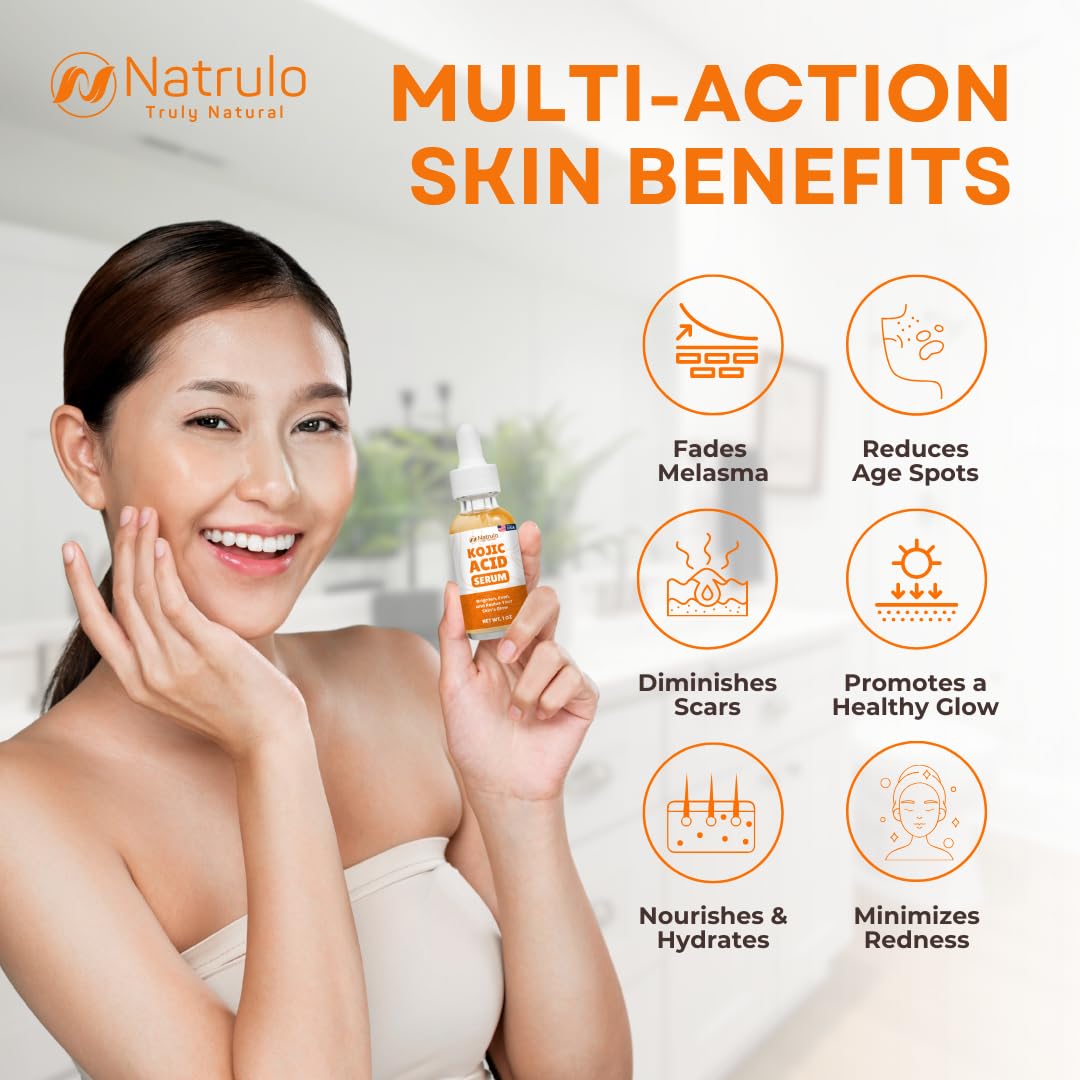 Acid Serum – Dark Spot Remover for Face & Body – Skin Brightening for Spots. Hyperpigmentation. Discoloration – Facial Oil Reduces Acne. Scars. & Evens Tone – Dark Spot Correcting Glow Serum : Beauty & Personal Care