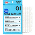 caraseoul Pimple Patches. 2 Size Hydrocolloid Acne Patch for Zits and Blemishes. Bakuchiol & Aloe Vera. Korean Skin Care. Easy to Use – Dermatology Tested