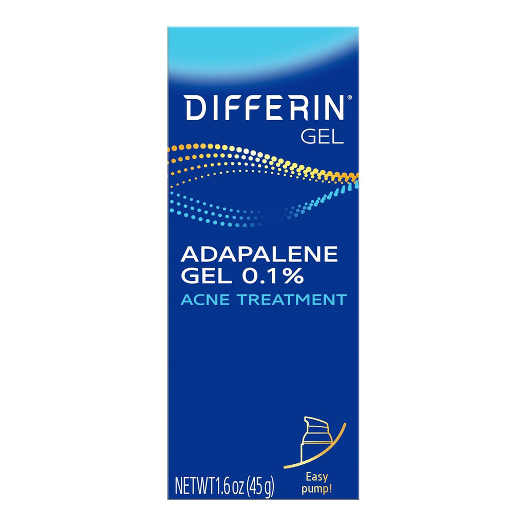 Acne Treatment Gel. 90 Day Supply. Retinoid Treatment for Face with 0.1% Adapalene. Gentle Skin Care for Acne Prone Sensitive Skin. 45g Pump (Packaging May Vary) : Beauty & Personal Care