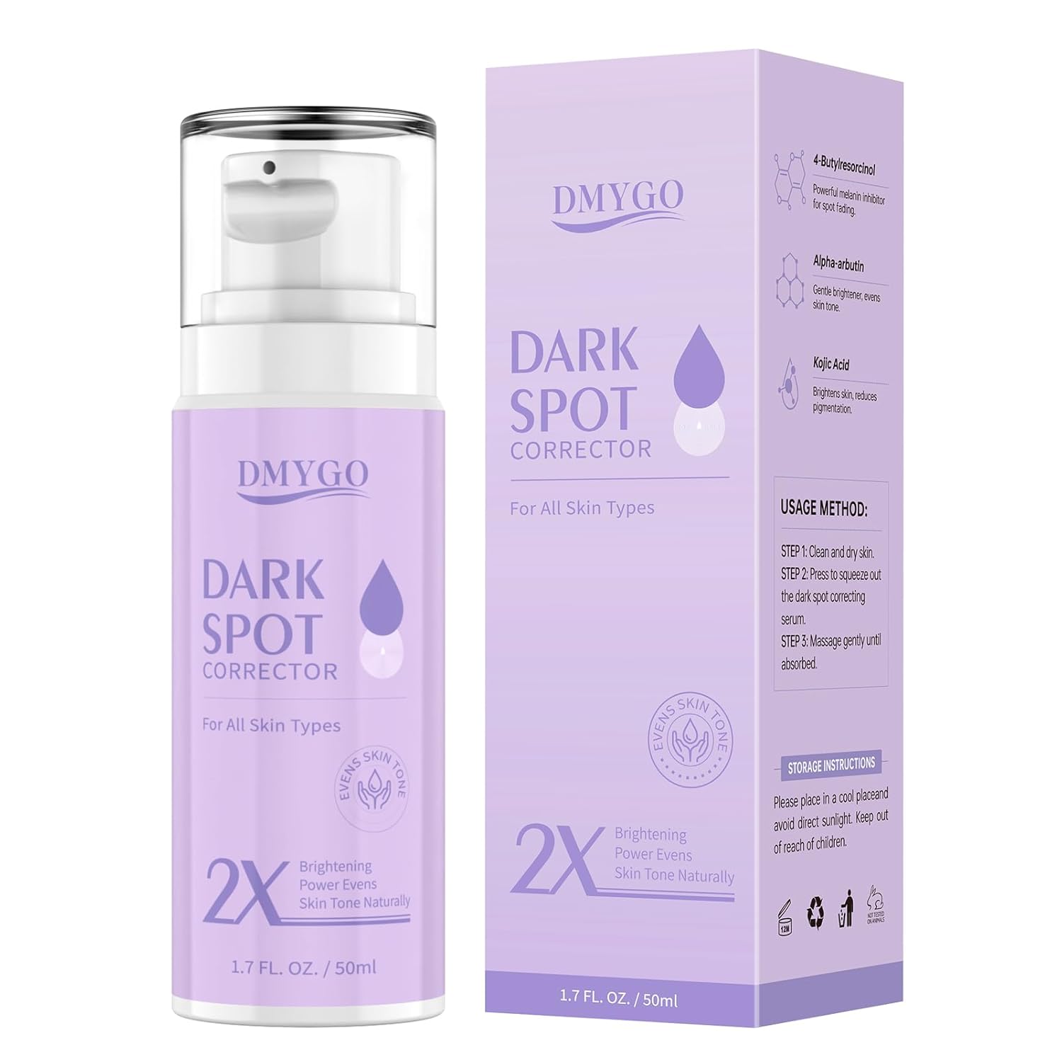 Dark Spot Remover for Face and Body - Dark Spot Corrector Serum for Sun Spots. Age Spots. Brown Spot. Freckles & Melasma - Skin Care Repair Evens Skin Tone for All Skin Type 1.69 Fl Oz : Beauty & Personal Care