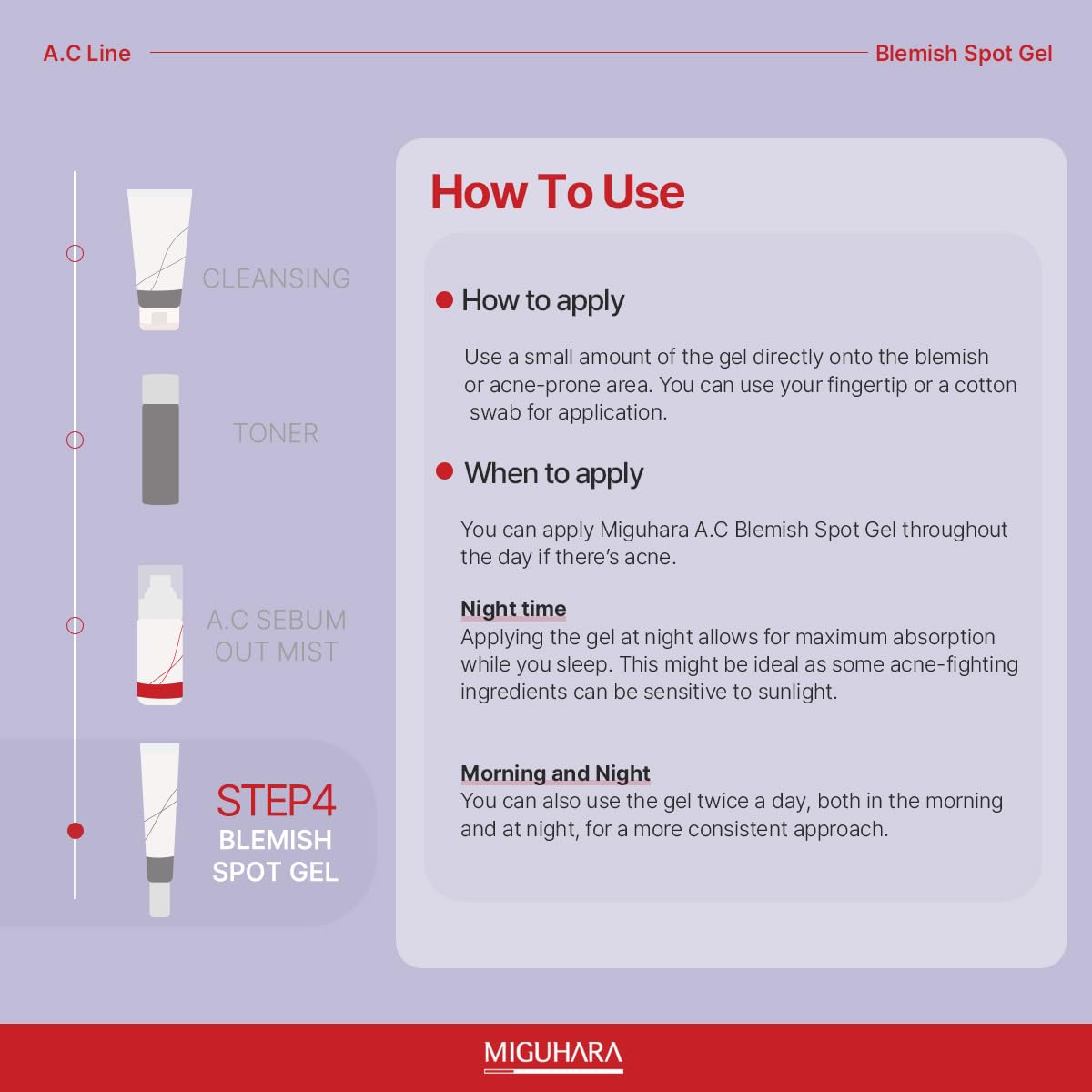 A.C Blemish Spot Gel (30g) : Beauty & Personal Care