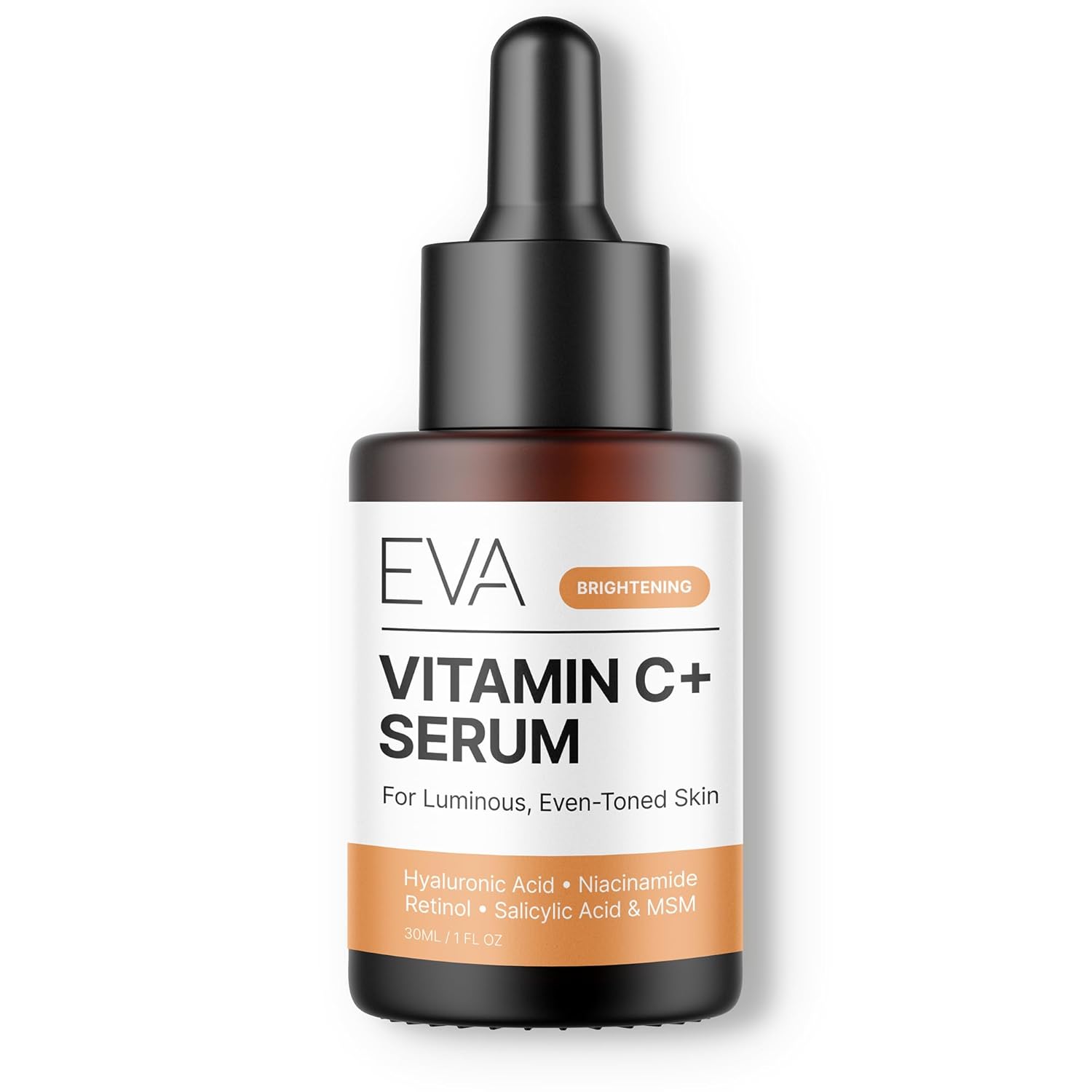 Eva Naturals Vitamin C Serum for Face – Anti Aging Dark Spot Remover & Corrector with Retinol. Hyaluronic Acid. Niacinamide & Salicylic Acid