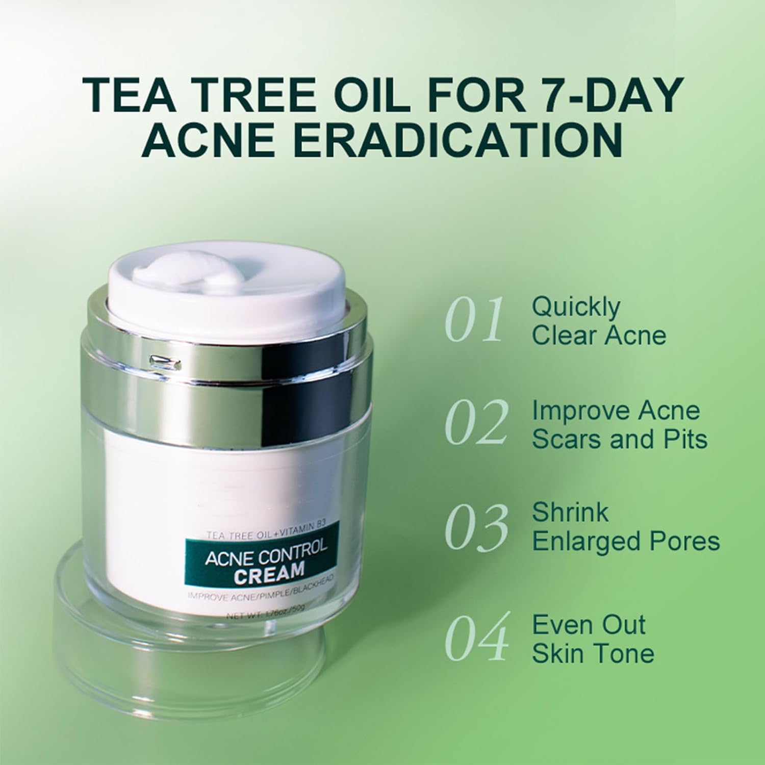 Grospe Anti Acne Cream Face Cream.Natural Ingredients Professionally Remove Acne Marks.Gently Reduce Acne For Teens & Adults Anti-acne Moisturizer Pimple Cream : Beauty & Personal Care