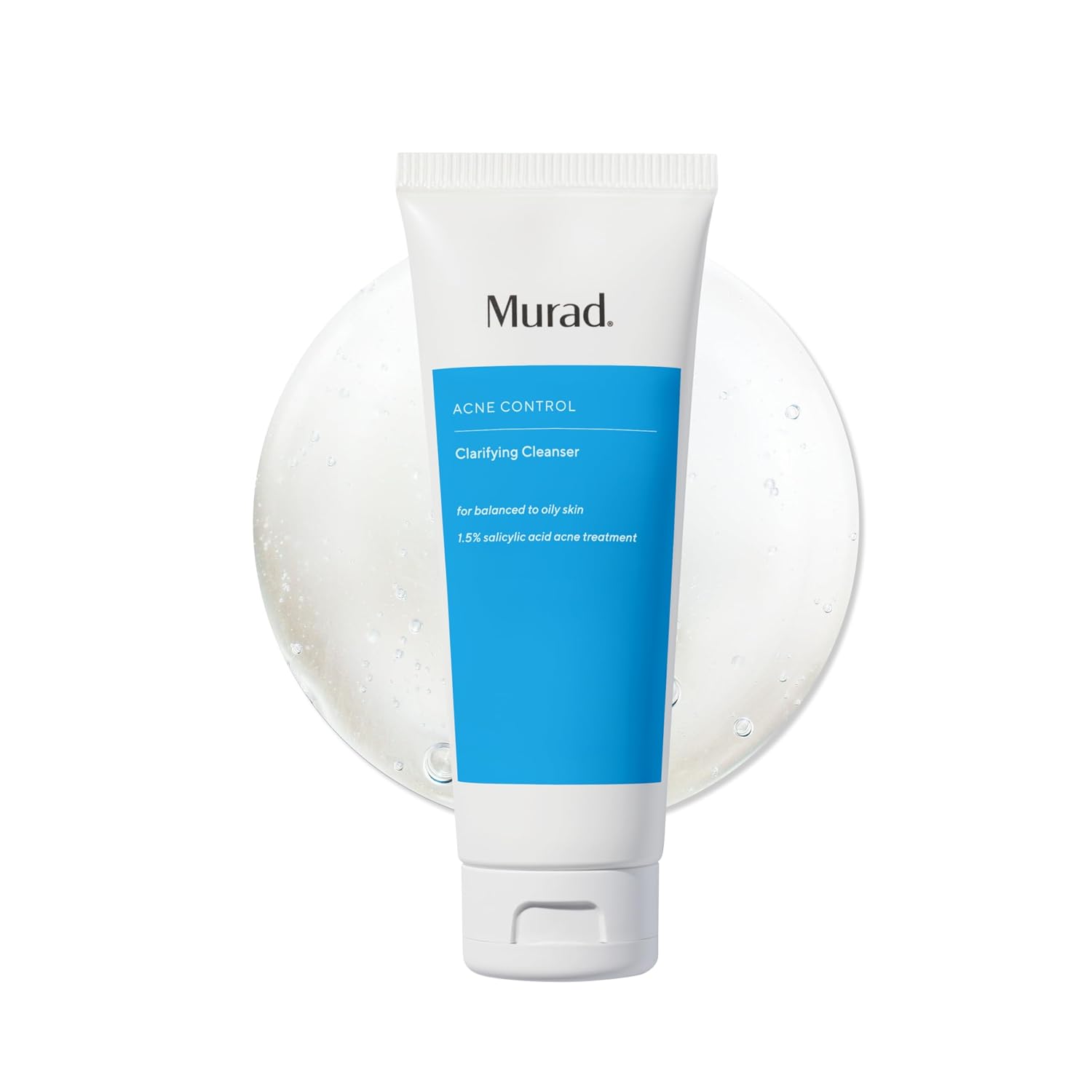 Murad Acne Control Clarifying Cleanser – Salicylic Acid & Green Tea Formula for Acne. Deep Pore Cleansing. Oil Control & Breakout Prevention for Clear. Balanced. Healthy-Looking Skin