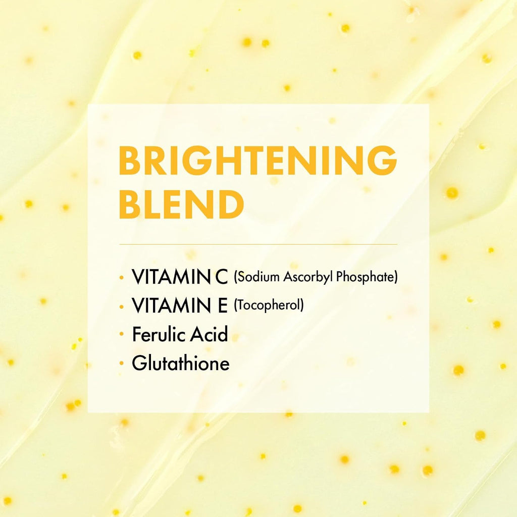Vitamin C Brightening Cream for Even Skin Tone. Hyperpigmentation and Dark Spot Care with Glutathione. Tocopherol (Vitamin E). Ferulic Acid and Peptides. Korean Skincare. 50 ml /1.69 fl. oz. : Beauty & Personal Care