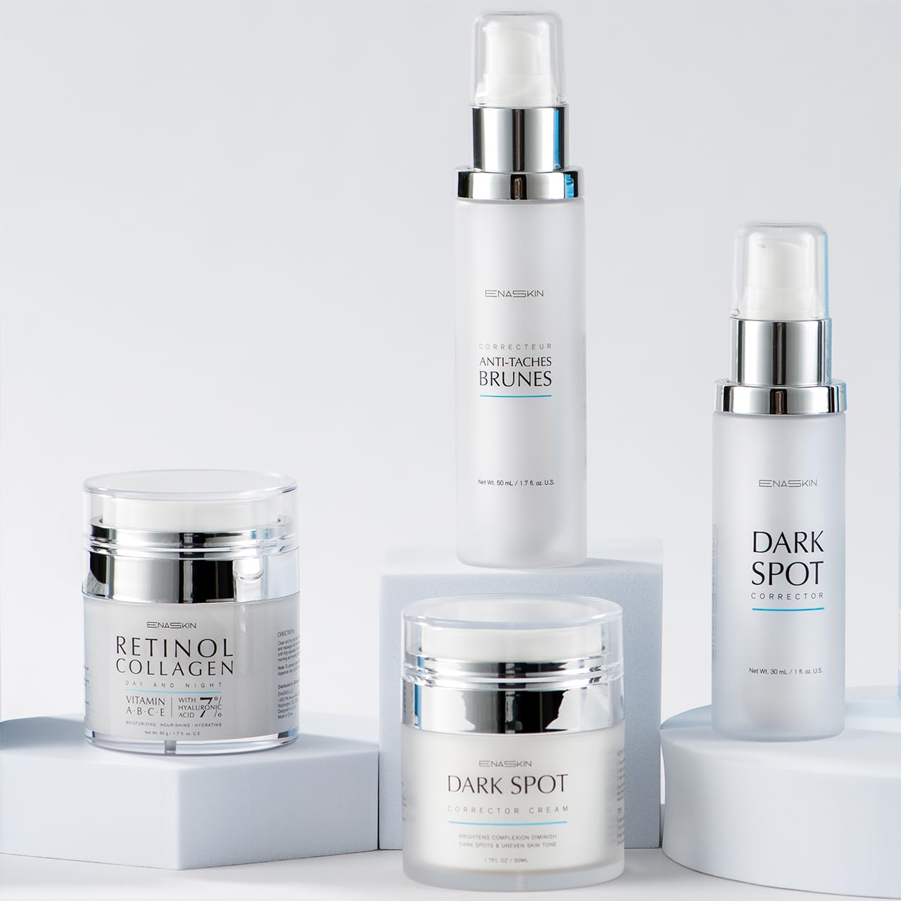 EnaSkin Dark Spot Corrector for Face & Body - 5% Tranexamic Acid. Niacinamide & Acid-Free Renewal Peptide - Hyperpigmentation. Melasma & Sun Spot Treatment. Gentle for Sensitive Skin. 1.01 fl oz : Beauty & Personal Care