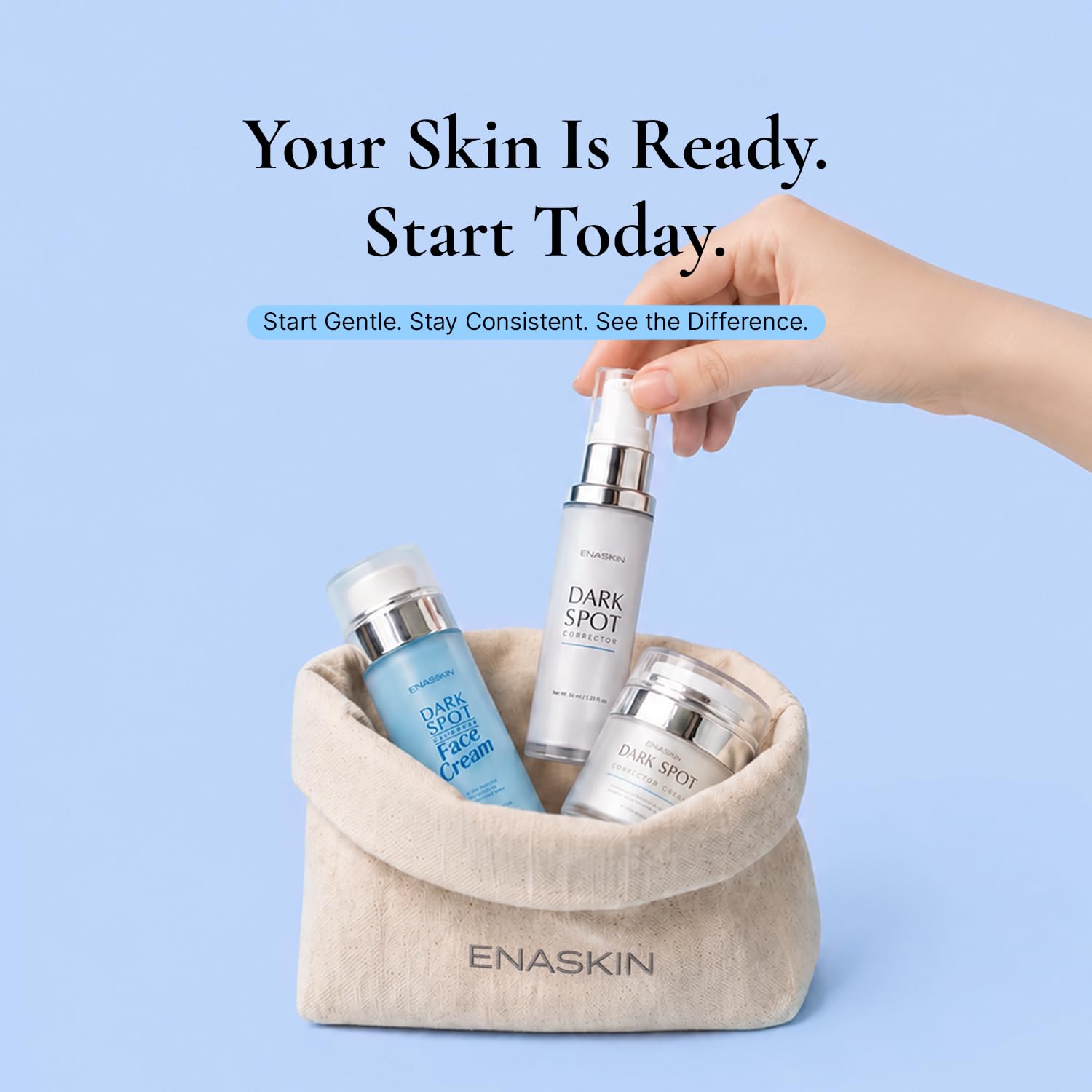 EnaSkin Dark Spot Corrector for Face & Body - 5% Tranexamic Acid. Niacinamide & Acid-Free Renewal Peptide - Hyperpigmentation. Melasma & Sun Spot Treatment. Gentle for Sensitive Skin. 1.01 fl oz : Beauty & Personal Care