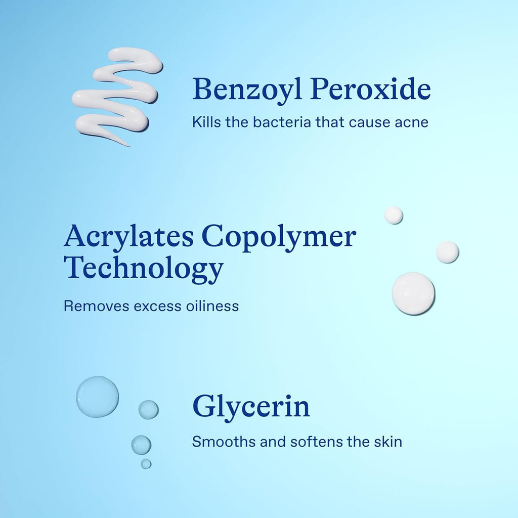 Differin Acne Spot Treatment with 10% Benzoyl Peroxide. Maximum Strength OTC Acne Treatment. Fast Acting Spot Treatment for Face. 1 oz : Beauty & Personal Care