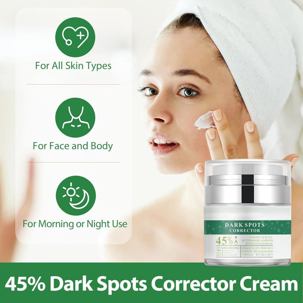 Crema para Manchas Oscuras en La Cara. Cremas para Quitar Manchas de La Cara. Crema para Las Manchas de La Cara. 50 ML / 1.7 FLOZ : Beauty & Personal Care