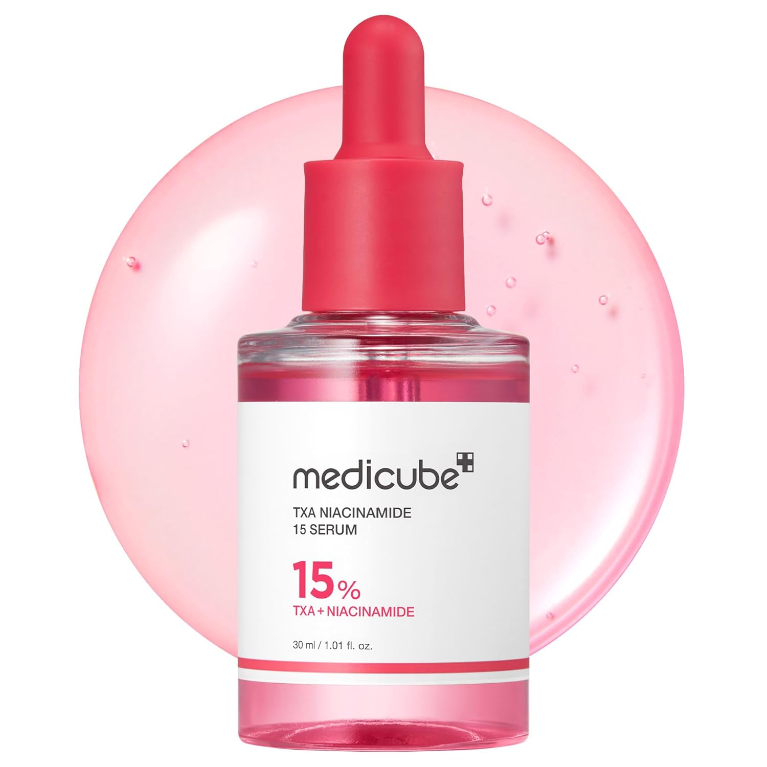 medicube TXA+Niacinamide 15% Glow Facial Serum for After Spot Care | All-in-One Daily Korean Skincare | Uneven Skin Tone. Texture. and Hydration Care | High-Potency Tranexamic Acid 5% | 1.01 fl.oz : Beauty & Personal Care