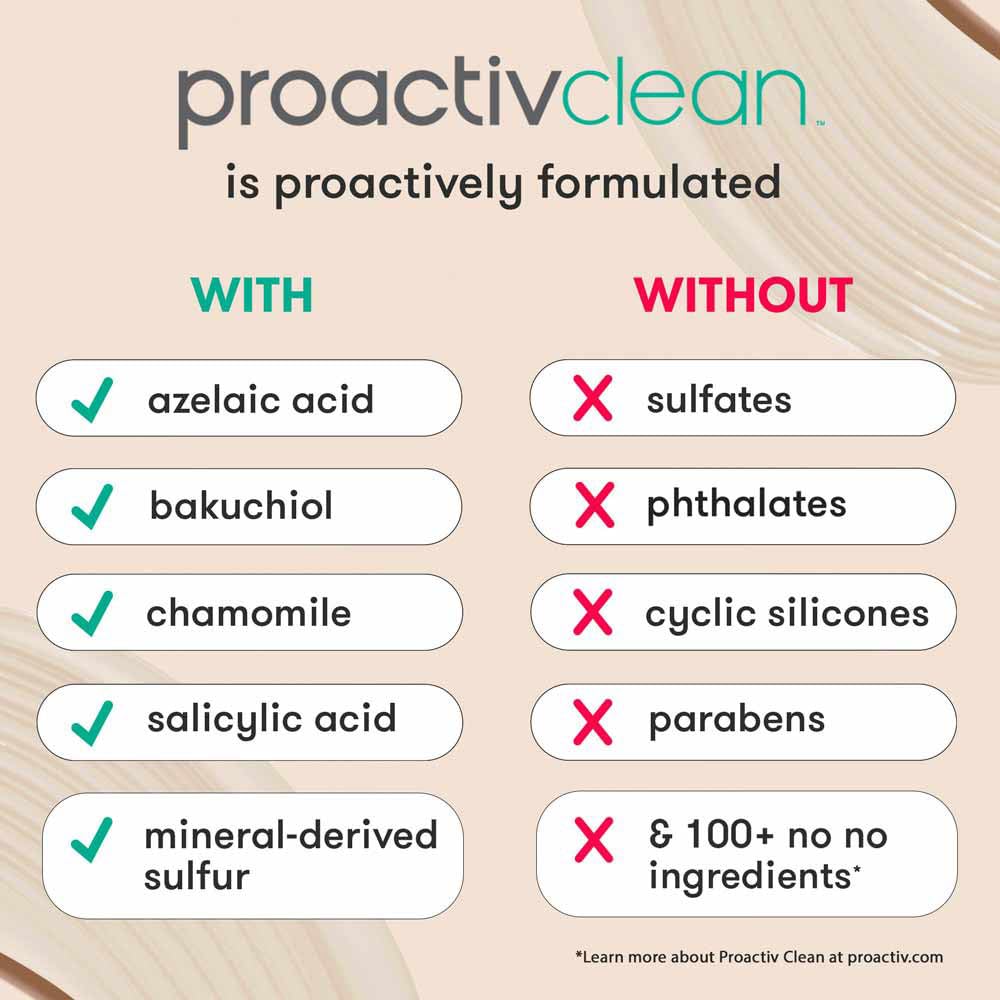 Proactiv Clean 3 Step Acne Routine w/ Pimple Patches- Sulfur Acne Treatment Cleanser. Azelaic Acid Serum. and Facial Moisturizer for Sensitive. Acne-Prone Skin- 30 Day Acne Kit with Pimple Patches : Beauty & Personal Care