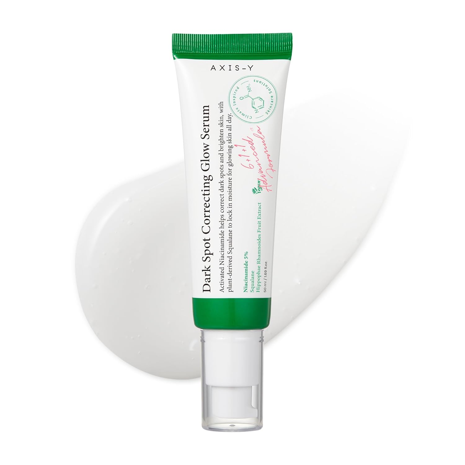 AXIS-Y Dark Spot Correcting Glow Serum - 5% Niacinamide Dark Spot Remover For Face - Vegan Korean Skin Care Niacinamide Serum for All Skin Types (1.69 fl. oz.) : Beauty & Personal Care