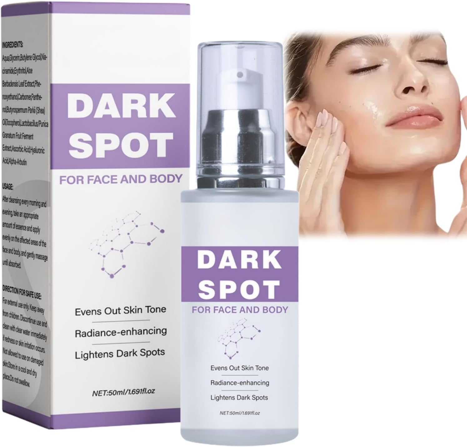 Dark Spot Remover for Face and Body: Dark Spot Corrector - Age Spot Sun Spot Freckles Dark Spot Remover. Melasma Treatment for Women and Men (1.7 FL OZ) : Beauty & Personal Care