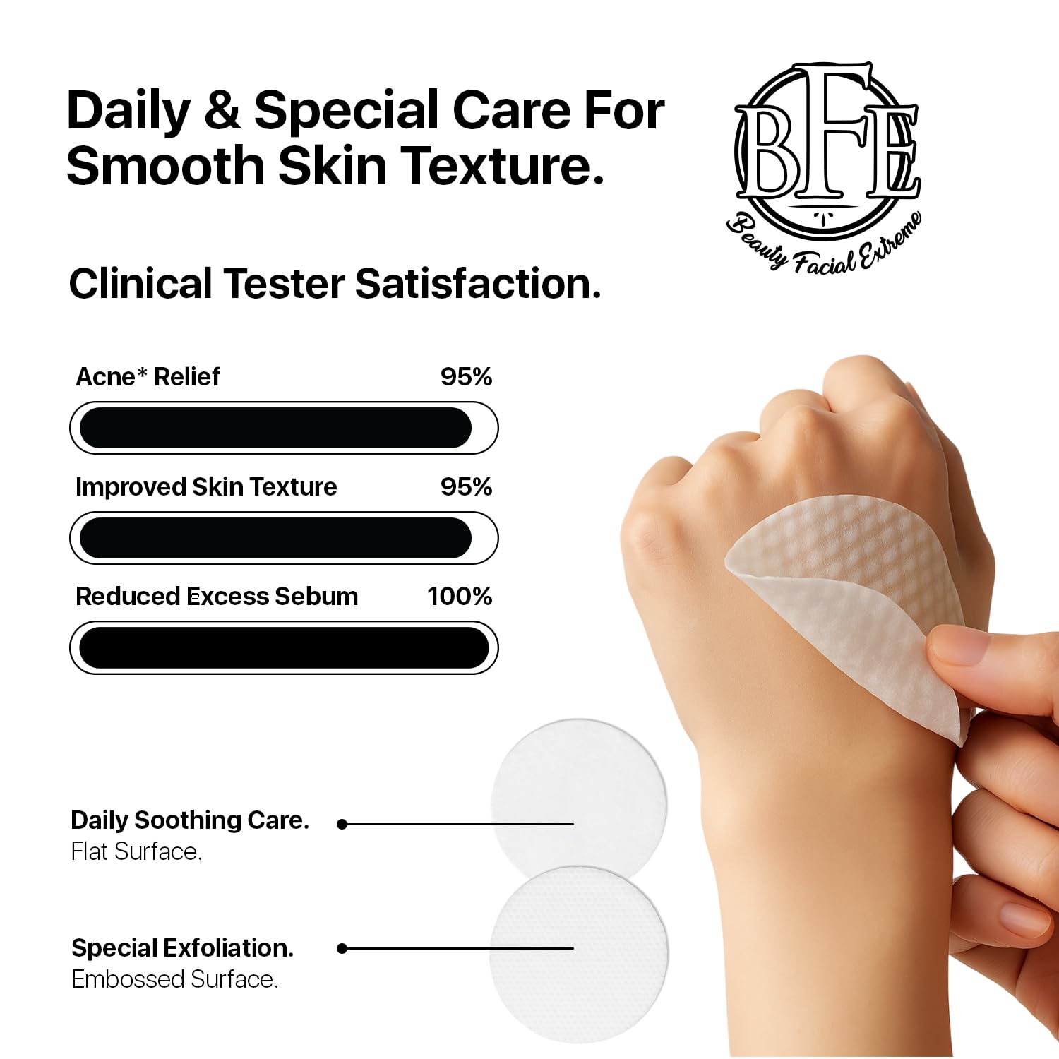 Acne Treatment Pads- Eliminates Cystic Breakouts. Oily Skin & Clogged Pores. Clear Pimple. Whitehead. Blackhead. Dark Spots & Improve Skin Texture. : Beauty & Personal Care