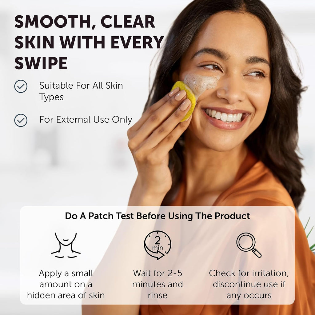 Turmeric Kojic Acid Cleansing Pads - Exfoliating Dark Spot Remover for Face with Vitamin C. Alpha Arbutin. Niacinamide and Retinol - Kojic Acid And Turmeric Cleansing Pads - 60 Units : Beauty & Personal Care