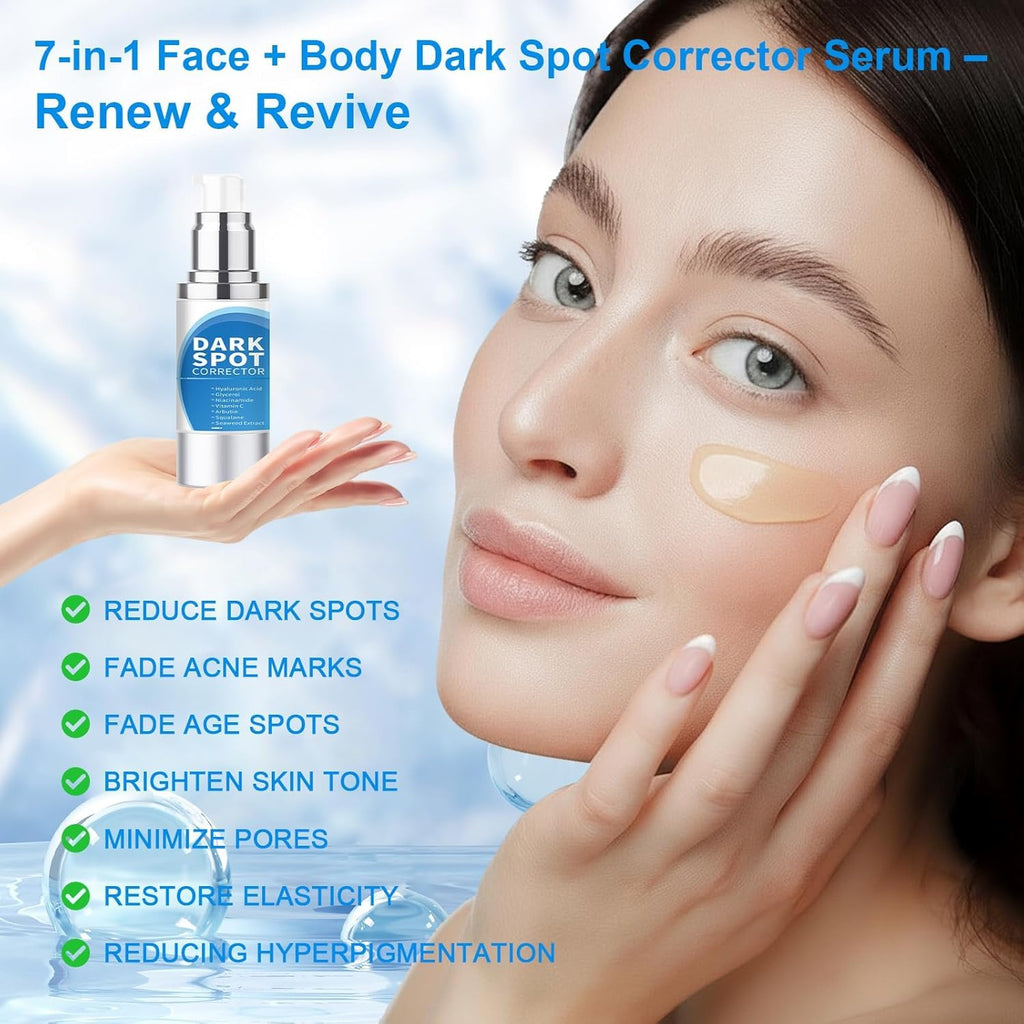 Dark Spot Remover for Face. Dark Spot Corrector. Dark Spot Serum for Sun Spots. Age Spots. Brown Spots.Acne Scars.Melasma Brown Spot -Advanced Formula with Niacinamide Vitamin C (1 Fl Oz (Pack of 1) : Everything Else
