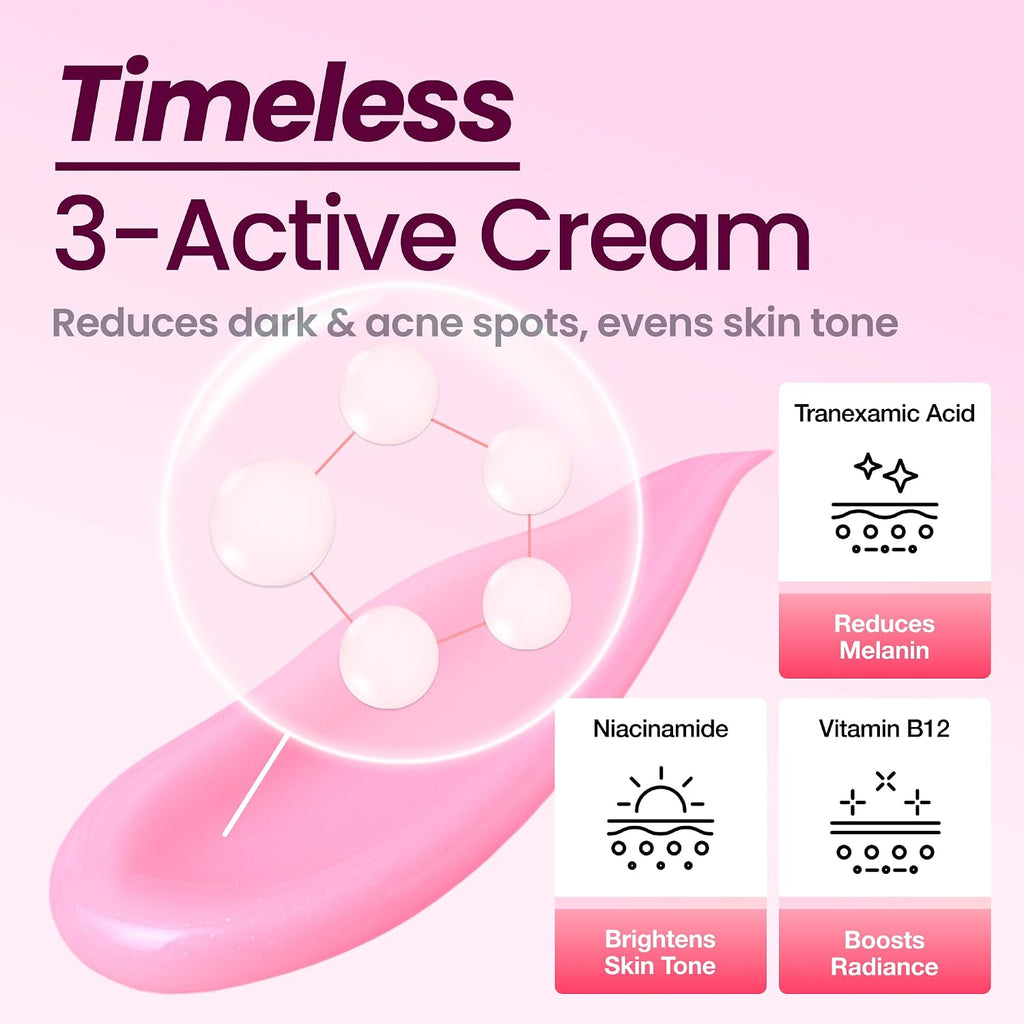 Dark Spot 24% Correcting Pink Glow Cream | Tranexamic Acid 6%. Niacinamide 5%. Dark Spots. Freckle. Blemishes. Pigmentation. Non-Irritating. Korean Skincare. 30ml. 1.01 fl.oz. : Beauty & Personal Care