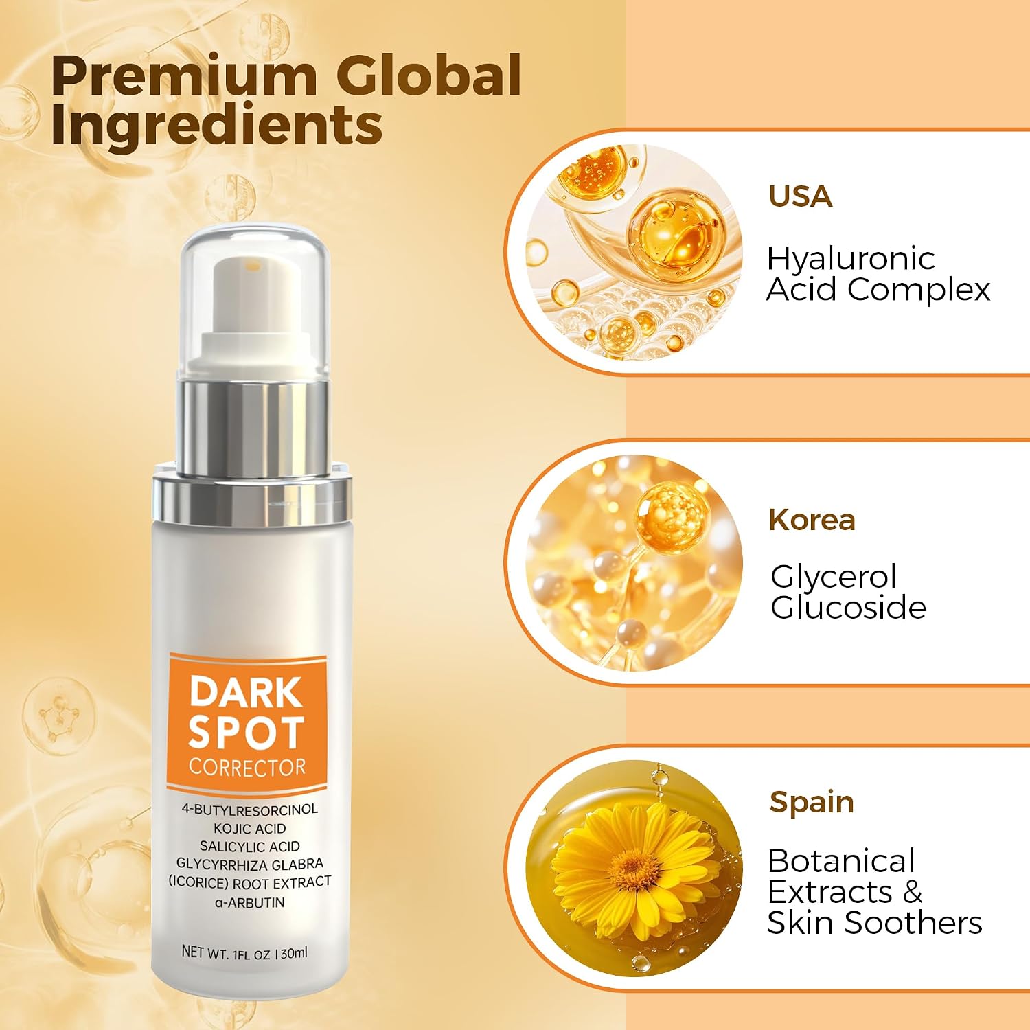Dark Spot Remover For Face Body with 5% Niacinamide: Dark Spot Corrector for Sun Spots Freckles and Brown Spots Hyaluronic Acid & Peptides Anti-Aging Fade Cream Moisturizer for All Skin Types : Beauty & Personal Care