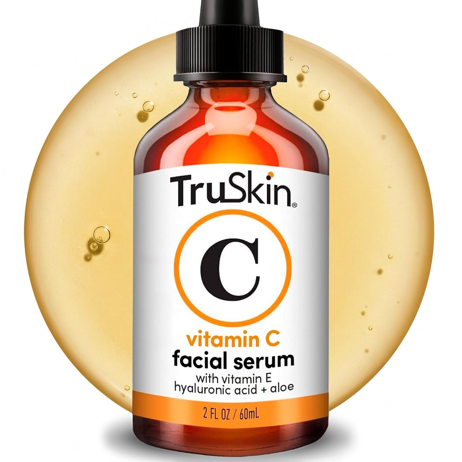 TruSkin Vitamin C Serum for Face – Anti Aging Face Serum with Hyaluronic Acid & Vitamin E – Brightening Formula for Improving Appearance of Dark Spots. Fine Lines & Wrinkles – All Skin Types. 2 Fl Oz : Beauty & Personal Care