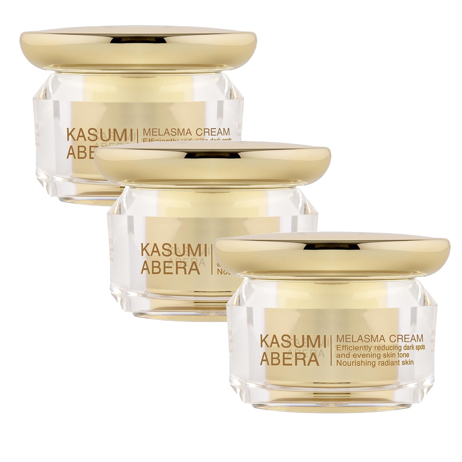 Kasumi Glowing Cream. Melasma Treatment For Face with Niacinamide & HA. Dark Spot Remover. Reduce Fine Lines. Wrinkles. Anti-aging. with Red Ginseng Extract (1.06 Oz Per Item)(Upgraded Version) : Beauty & Personal Care
