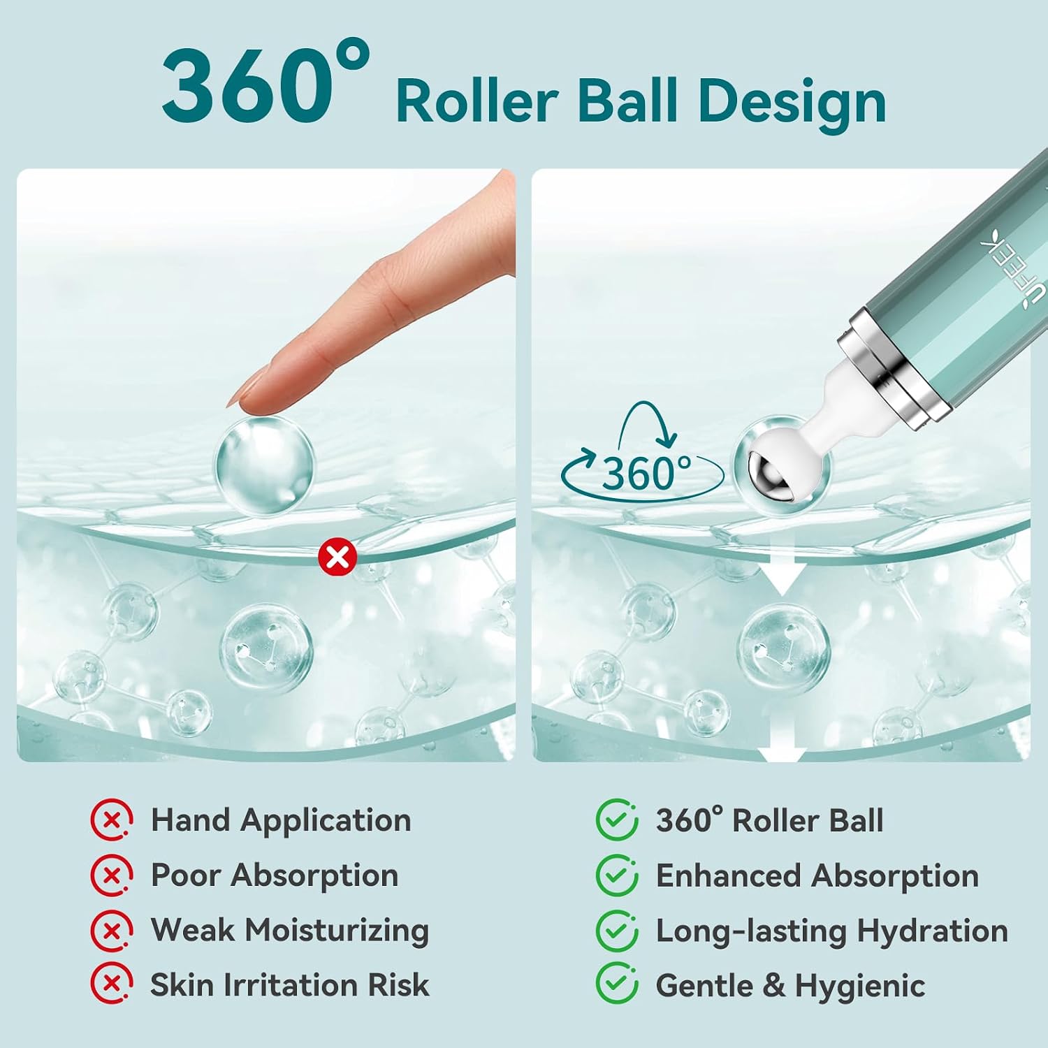 Dark Spot Remover for Face with 360° Roller Massage Ball. Dark Spot Corrector Serum for face. Fade Sun Spot Age Spot Brown Spot for All Skin Types. 0.67 FL OZ