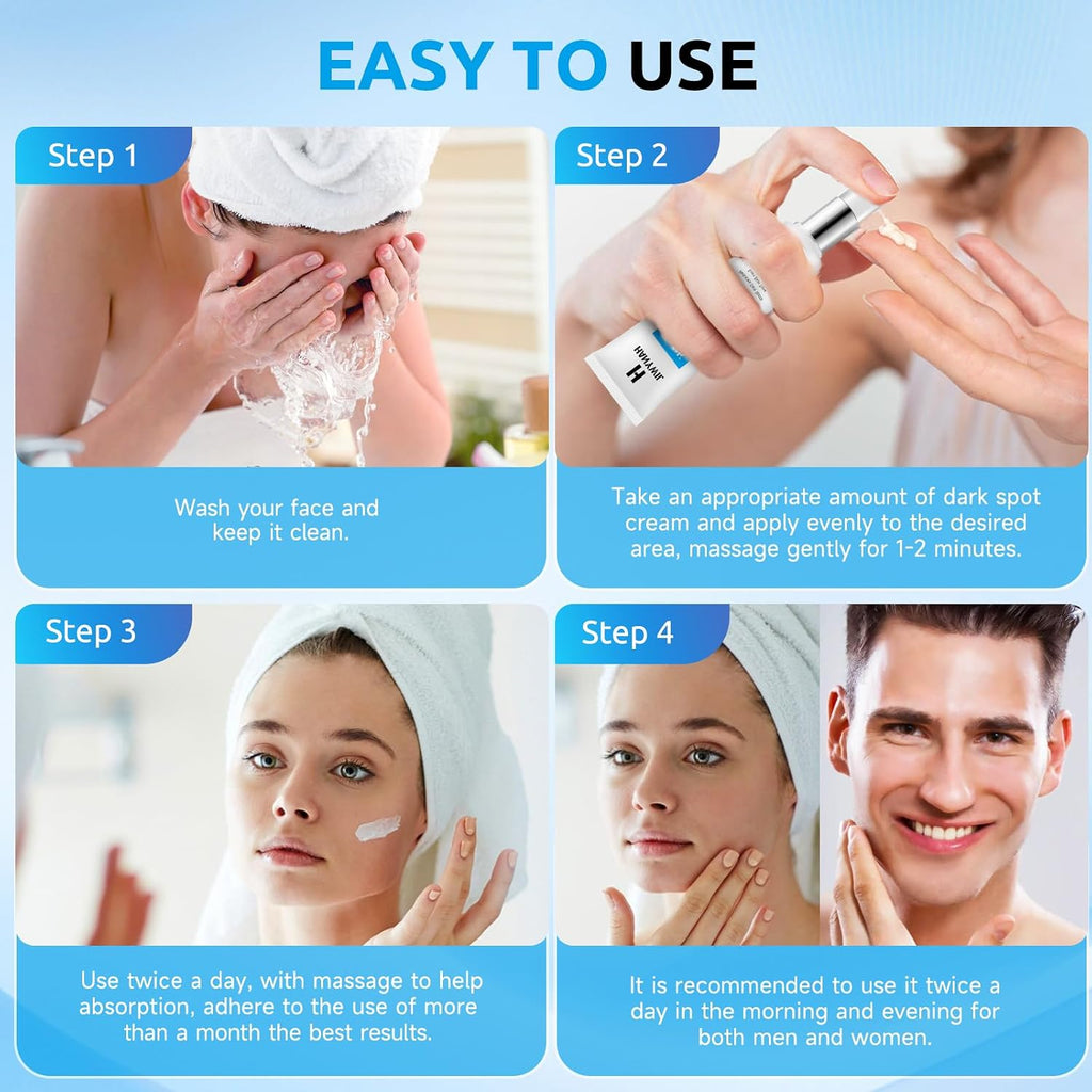 HANYWIL Dark Spot Remover for Face & Body Serum.Dark Spot Corrector Serum for Hyperpigmentation.Treatment for Sun Spots. Age Spots. Melasma. Dermatologist-Tested Skin Tone Evenser (2.0 Fl Oz) : Beauty & Personal Care