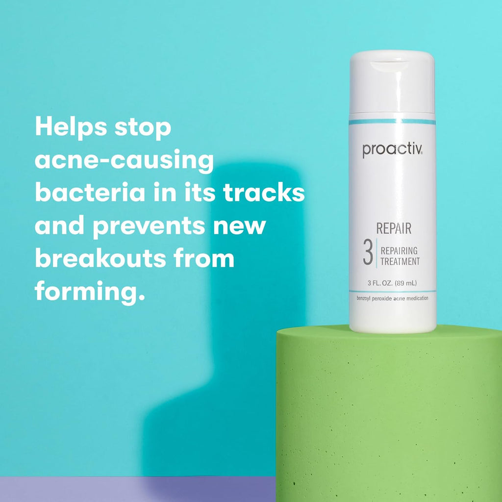 Proactiv Repair Acne Treatment Benzoyl Peroxide Spot Treatment and Repairing Serum Clear. 3 Fl Oz : Beauty & Personal Care