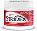 Stridex Medicated Acne Pads. Maximum. 55 Count – Facial Cleansing Wipes. Alcohol Free. Acne Treatment for Face. For Moderate Acne. Smooth Application : Beauty & Personal Care