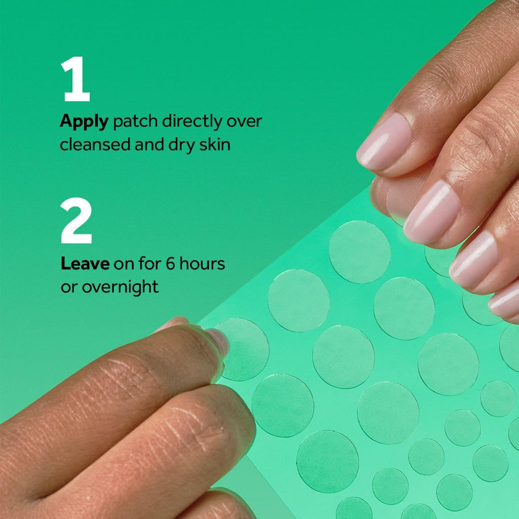 No7 Derm Solutions 2% Salicylic Acid Pimple Patches for Face - Invisible Spot Treatment for Blemish Prone Skin - Acne Patches in Four Sizes - Fragrance Free Facial Skin Care Products (28 ct) : Beauty & Personal Care