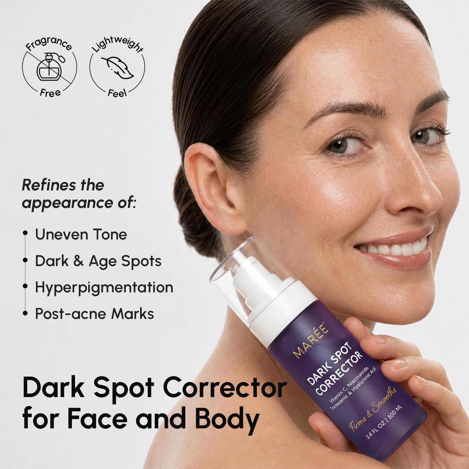 Dark Spot Remover for Face and Body – Dark Spot Corrector Serum – Hyperpigmentation. Melasma. Sun & Age Spots – Black & Brown Spot Remover for Women – Deep Hydration Body & Face Serum : Beauty & Personal Care