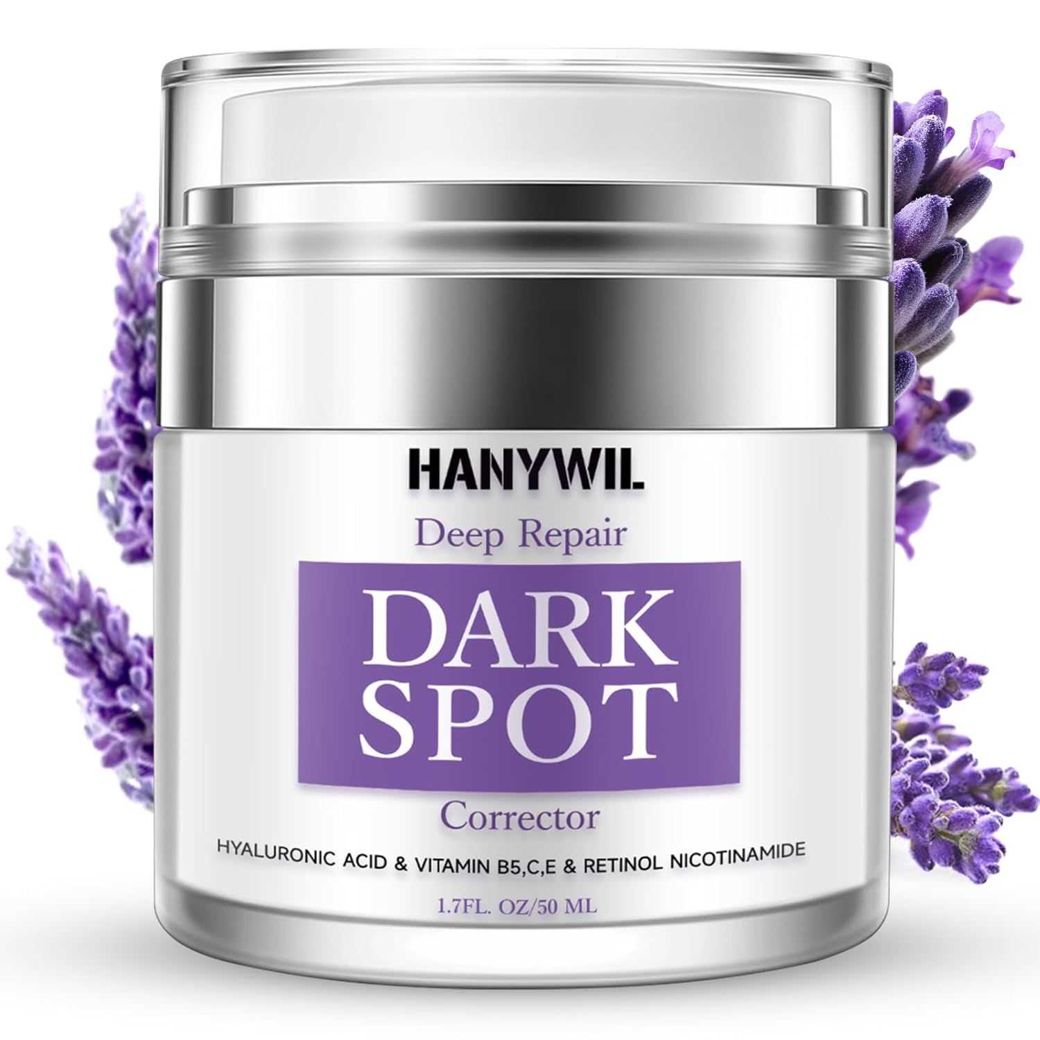 HANYWIL Dark Spot Remover for Face & Body. Remedy for Dark Spots with Natural Ingredients. Dark Spot Corrector Cream and Serum for Skin Care. Treats Freckles. Melasma. Sun Spots. Women & Men.1.7 Fl Oz : Beauty & Personal Care