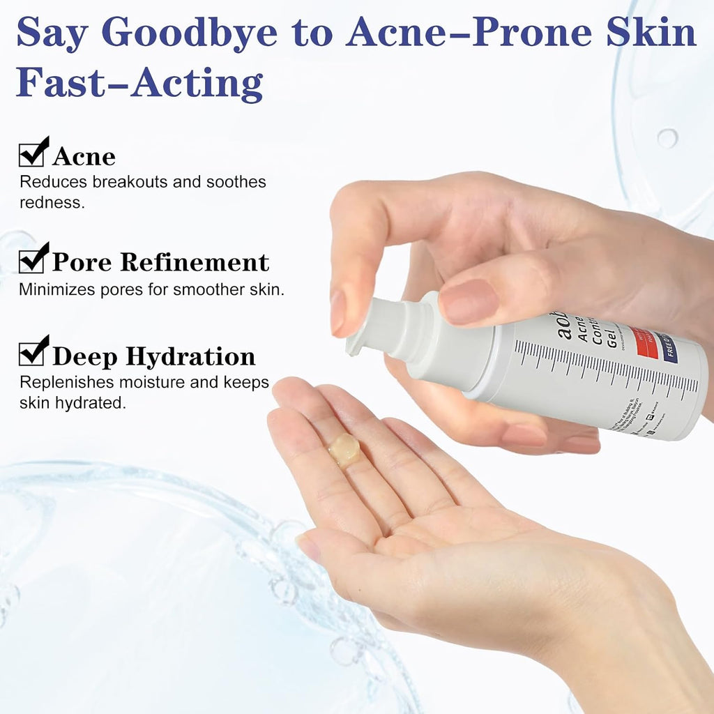 aobenz Control Gel with 2% Salicylic Acid & Botanical Extracts | Acne Treatment for Face & Body. Gentle for All Skin. Natural & Fast Relief. 1.7FL : Everything Else