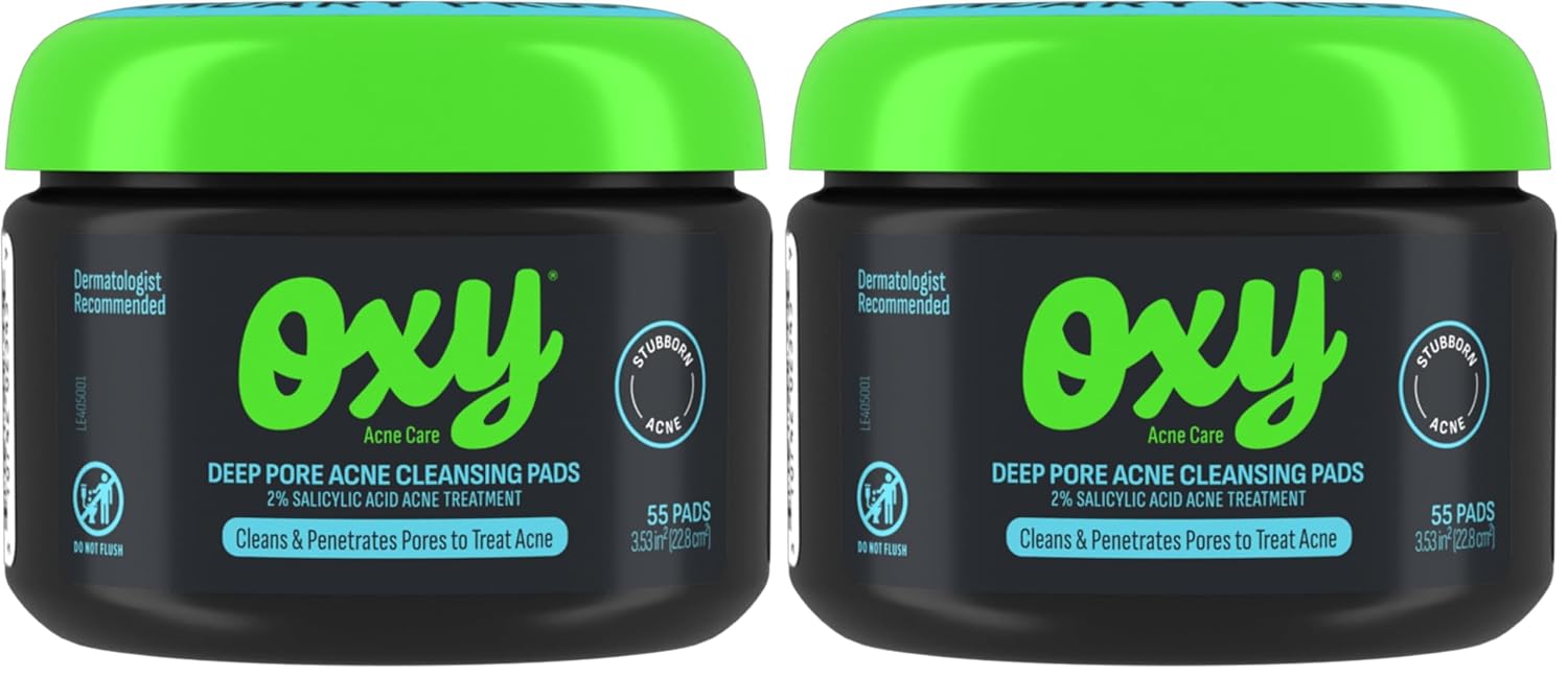 Deep Pore Acne Facial Cleansing Pads. Maximum Strength 2% Salicylic Acid Stubborn Acne Treatment. Fights Breakouts. Exfoliates. Unclogs. Treats Blackheads. Dermatologist Recommended. 55 Pads : Beauty & Personal Care
