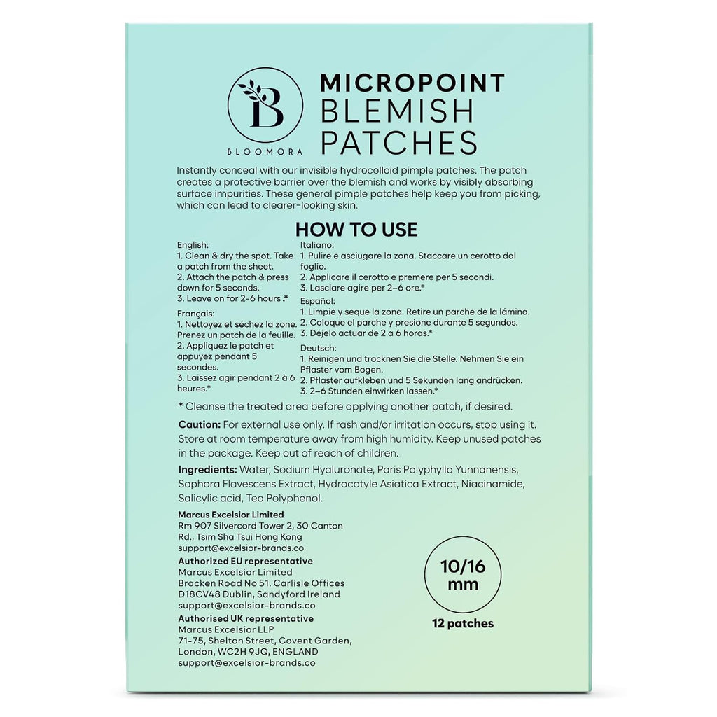 Microdart Patch for Early Stage pimples. Salicylic Acid Pimple Patches Microdart Technology. Pimple Spot Care with Niacinamide. Salicylic & Hyaluronic Acid (12 Count)