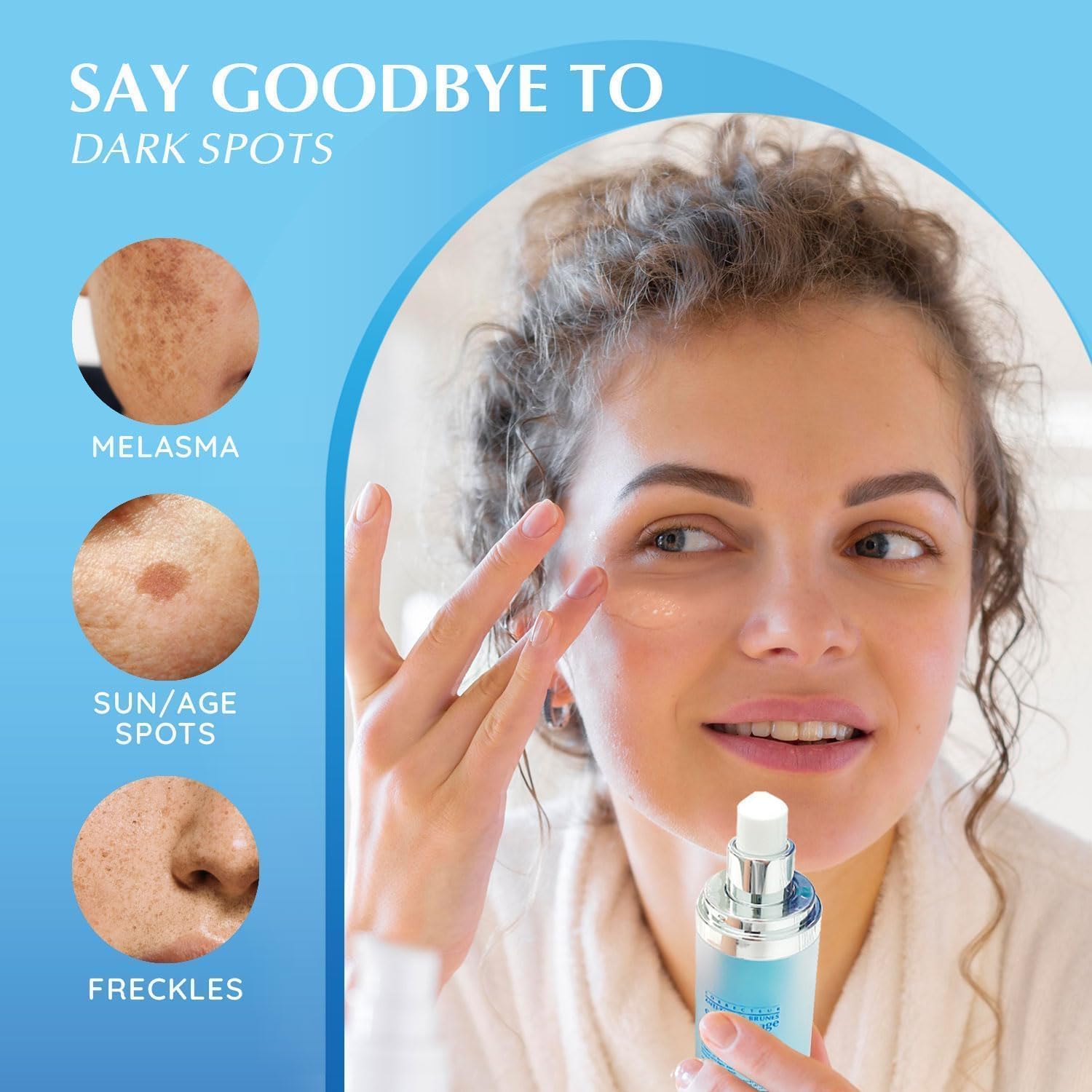 Dark Spot Remover for Face: Hyperpigmentation Body Treatment for Freckles Melasma Age Spot Sun Spot - Dark Spots Corrector Serum for Women and Men