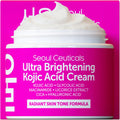 SeoulCeuticals Korean Kojic Acid Cream Dark Spot Remover - Also Contains Glycolic Acid. Niacinamide. Licorice Extract. Cica. Hyaluronic Acid 2oz : Beauty & Personal Care