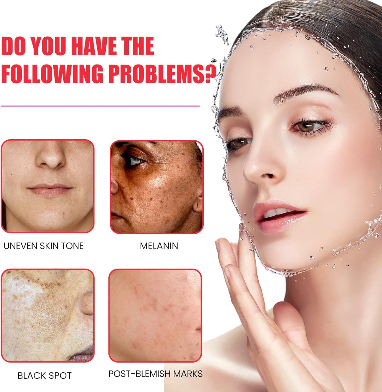 Melanina Anti-Melasma & Dark Kit. Anti-Melasma Serum+Collagen Jelly Cream. Ultra Moisturizer for Women. Supports Even Skin Tone & Radiance (SET) : Beauty & Personal Care