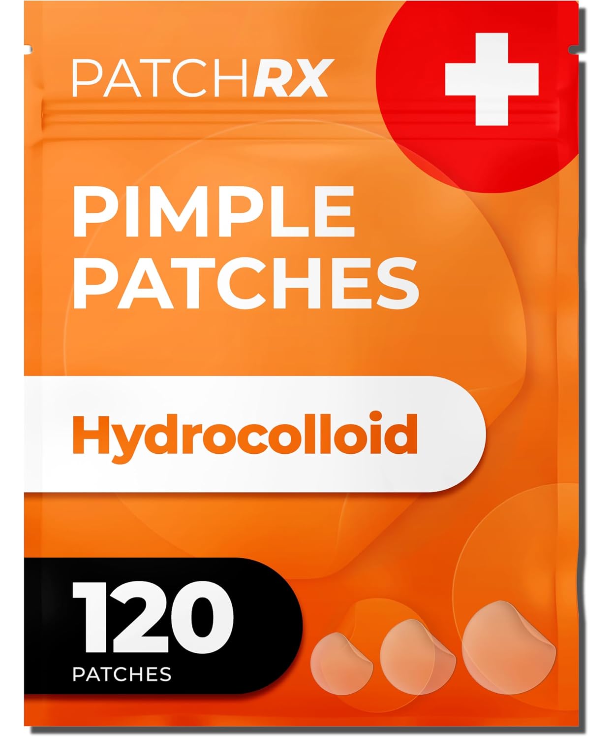 PatchRx Acne Patches (120 Count) with Tea Tree Oil. Hydrocolloid Pimple Patches for Face - Zit Patch Acne Dots - Pimple Patch with 3 Size Acne Stickers : Everything Else