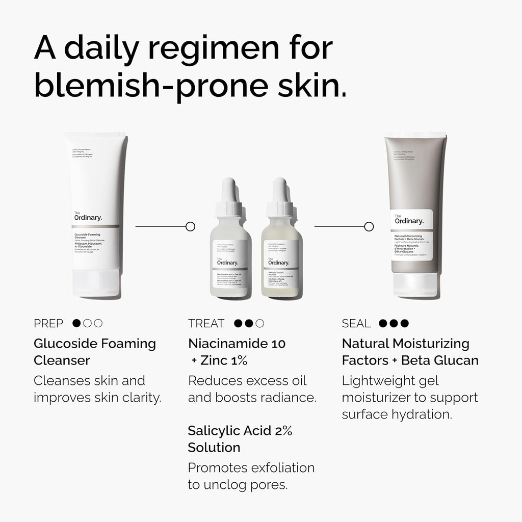 The Ordinary Salicylic Acid 2% Solution. Acne-Fighting Serum for Blemish-Prone Skin.