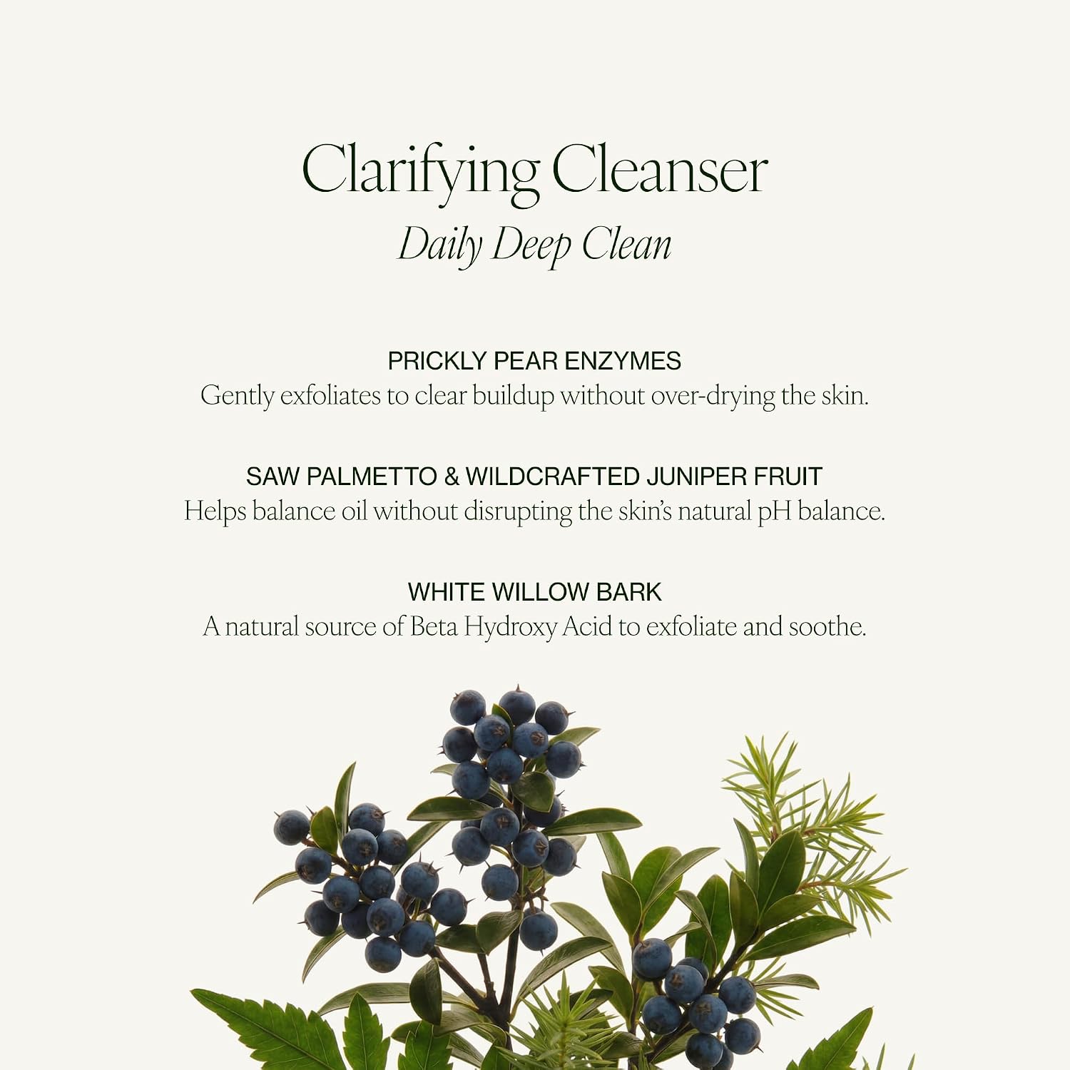 Tata Harper Clarifying Cleanser. Foaming Gel Cleanser for Blemish-Prone Skin. Sulfate-Free. Oily Skin Face Wash. Natural Skincare. 125ml : Everything Else