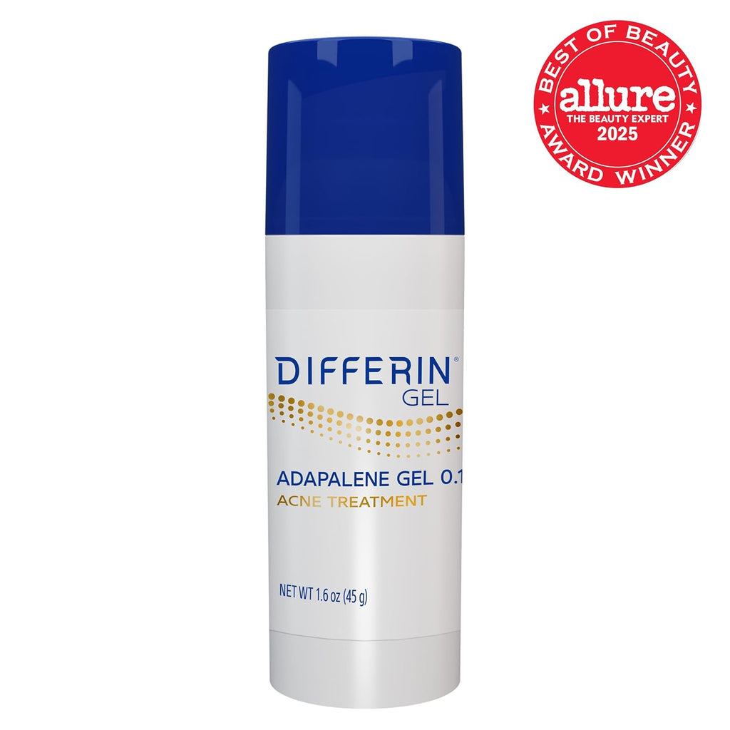 Acne Treatment Gel. 90 Day Supply. Retinoid Treatment for Face with 0.1% Adapalene. Gentle Skin Care for Acne Prone Sensitive Skin. 45g Pump (Packaging May Vary) : Beauty & Personal Care