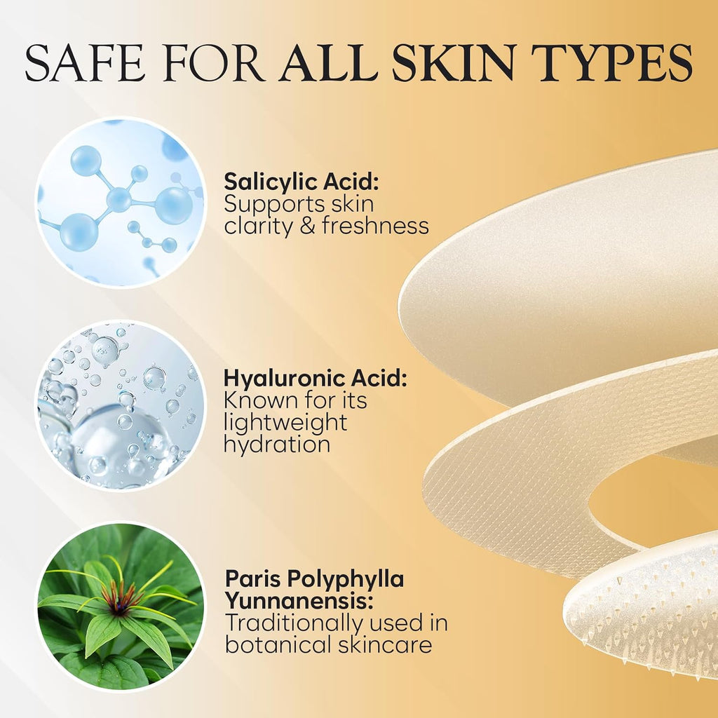Microdart Pimple Patch for Early Stage pimples. Salicylic Acid Pimple Patches Microdart Technology. Pimple Spot Care with Niacinamide. Salicylic & Hyaluronic Acid (12 Count)